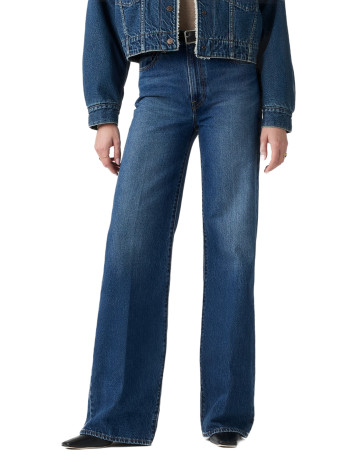 VAQUERO MUJER  LEVI'S RIBCAGE WIDE LEG H223 MAYBE AN