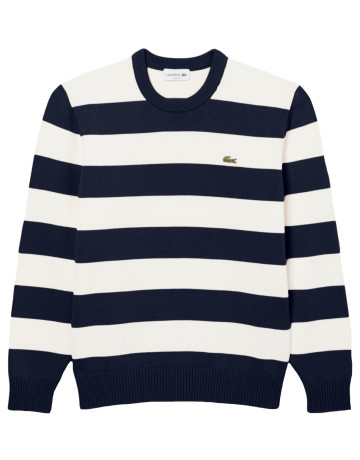 JERSEY HOMBRE  LACOSTE PULLS COL ROND HOMME ADULTE PU