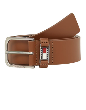 CINTURON HOMBRE TOMMY JEANS SCANTON CON LOGO EN RELIEVE