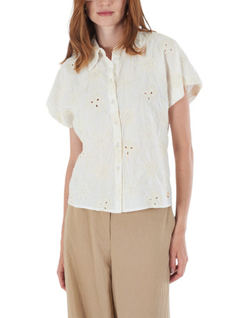 CAMISA MUJER  YES ZEE CAMICIA DONNA MANICA SCESA