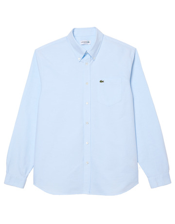CAMISA OXFORD HOMBRE LACOSTE DE ALGODÓN FIT REGULAR