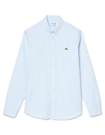 CAMISA LISA EN ALGODÓN PREMIUM HOMBRE LACOSTE