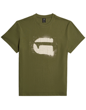 CAMISETA HOMBRE  G-STAR SPRAY G LOGO R T