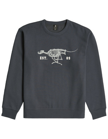 SUDADERA HOMBRE  G-STAR RUNNING DOG BACK GR R SW