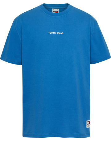 CAMISETA HOMBRE TOMMY JEANS LOGO BORDADO FIT REGULAR