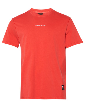 CAMISETA HOMBRE TOMMY JEANS LOGO BORDADO FIT REGULAR