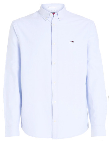 CAMISA OXFORD DE CORTE REGULAR CON LOGO HOMBRE TOMMY JEANS