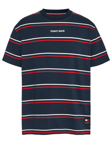CAMISETA RAYAS HOMBRE TOMMY JEANS FIT REGULAR