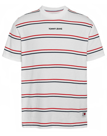 CAMISETA RAYAS HOMBRE TOMMY JEANS FIT REGULAR