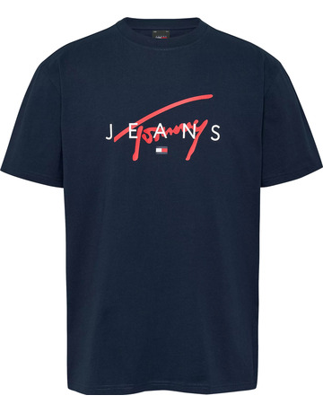 CAMISETA HOMBRE TOMMY JEANS LOGO FIRMA
