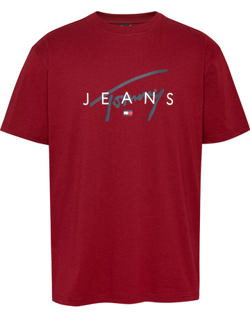 CAMISETA HOMBRE TOMMY JEANS LOGO FIRMA