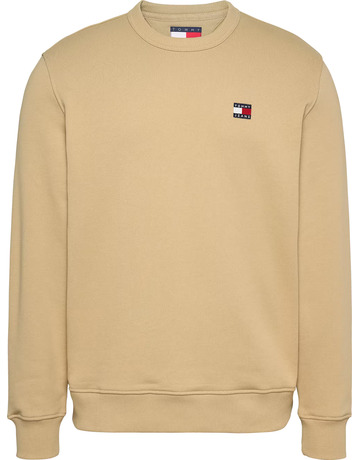 SUDADERA HOMBRE TOMMY JEANS CON LOGO PARCHE