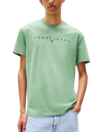 CAMISETA HOMBRE  TOMMY HILFIGER TJM REG LINEAR LOGO TEE EXT
