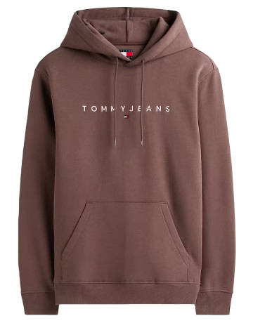 SUDADERA HOMBRE  TOMMY HILFIGER TJM REG LINEAR LOGO HOODIE EXT