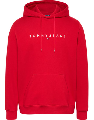 SUDADERA CON CAPUCHA HOMBRE TOMMY JEANS LOGO LINEAL