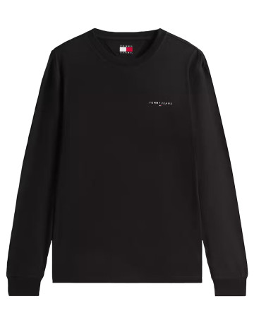 CAMISETA HOMBRE  TOMMY HILFIGER TJM SLIM CHEST LINEAR LS TEE E