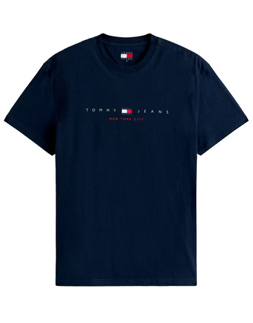 CAMISETA HOMBRE TOMMY JEANS LOGO LINEAL FIT REGULAR