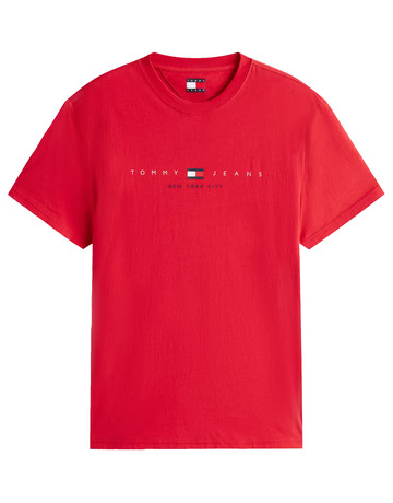 CAMISETA HOMBRE TOMMY JEANS LOGO LINEAL FIT REGULAR