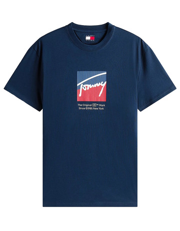 CAMISETA HOMBRE TOMMY JEANS CON LOGO DISTINTIVO