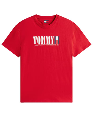CAMISETA HOMBRE TOMMY JEANS CON LOGO