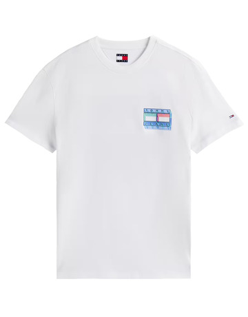 HOMBRE TJM REG DNA FLAG PLAY TEE EXT YBL