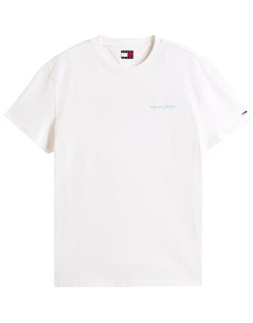HOMBRE TJM REG BLUR SCRIPT BACK TEE YBH