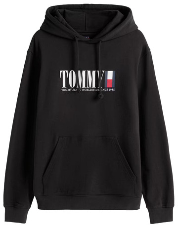 SUDADERA CON CAPUCHA HOMBRE TOMMY JEANS CON LOGO ESTAMPADO