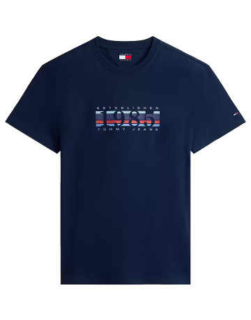 CAMISETA HOMBRE  TOMMY HILFIGER TJM REG 1985 DNA GRAPH SS T EX