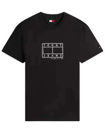 CAMISETA HOMBRE  TOMMY HILFIGER TJM REG CENTER FLAG SS TEE