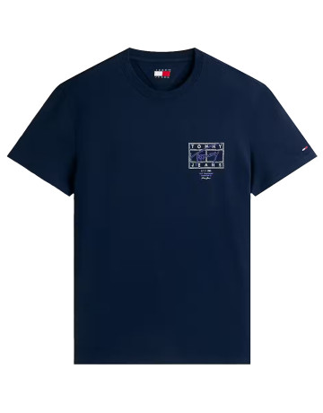 CAMISETA HOMBRE  TOMMY HILFIGER TJM REG SIGN SPRAY SS T EXT