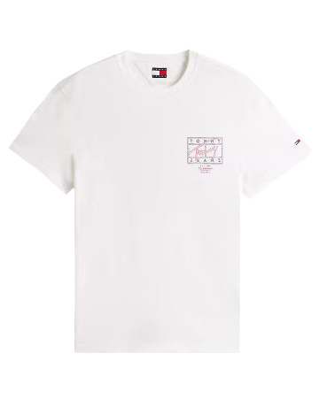CAMISETA HOMBRE  TOMMY HILFIGER TJM REG SIGN SPRAY SS T EXT
