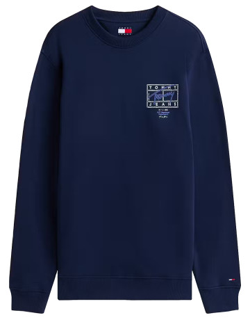 SUDADERA CUELLO REDONDO HOMBRE TOMMY JEANS CON LOGOS