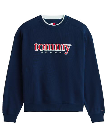SUDADERA HOMBRE  TOMMY HILFIGER TJM 90S TEXTURE GRAPHIC CREW