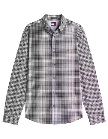 CAMISA HOMBRE  TOMMY HILFIGER TJM REG POPLIN PATTERN SHIRT