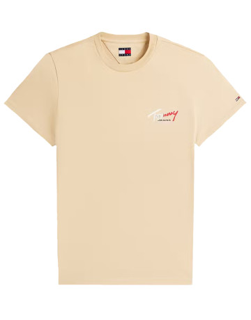 HOMBRE TJM SLIM SIGN CHEST SS TEE EXT AB9