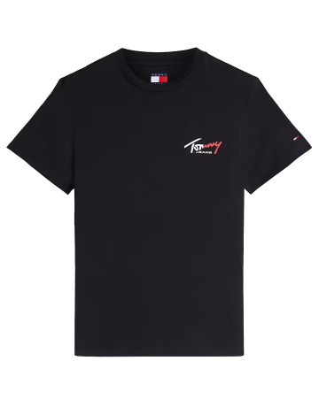 HOMBRE TJM SLIM SIGN CHEST SS TEE EXT BDS