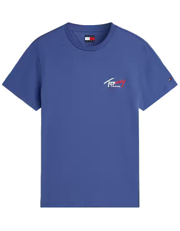 CAMISETA SLIM DE PUNTO HOMBRE TOMMY JEANS CON LOGO