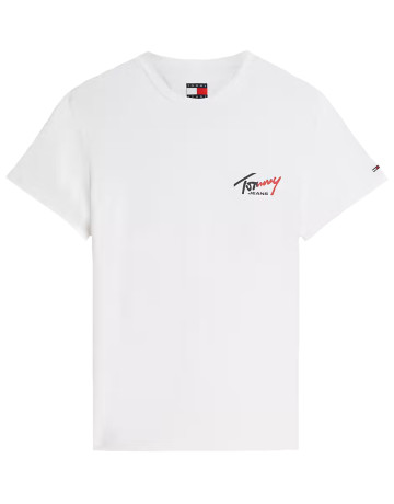 CAMISETA HOMBRE  TOMMY HILFIGER TJM SLIM SIGN CHEST SS TEE EXT