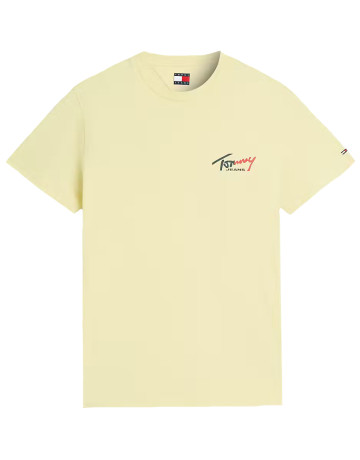 CAMISETA HOMBRE  TOMMY HILFIGER TJM SLIM SIGN CHEST SS TEE EXT