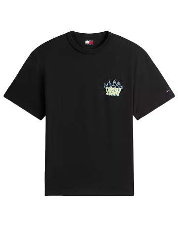 CAMISETA HOMBRE  TOMMY HILFIGER TJM RLX BUBBLE FLAME SS TEE