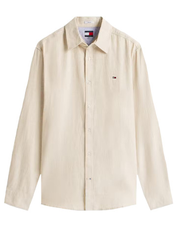 CAMISA HOMBRE  TOMMY HILFIGER TJM REG LINEN BLEND SHIRT EXT