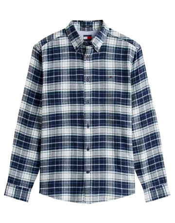 CAMISA HOMBRE  TOMMY HILFIGER TJM REG FLANNEL CHECK SHIRT EX