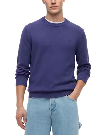 JERSEY CON LOGO BORDADO HOMBRE TOMMY JEANS FIT SLIM