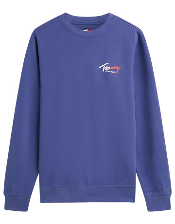 SUDADERA HOMBRE  TOMMY HILFIGER TJM REG ENTRY SIGN CNCK EXT