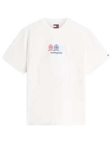 CAMISETA HOMBRE  TOMMY HILFIGER TJM RLX CREST REPEAT SS T