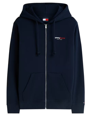 SUDADERA HOMBRE  TOMMY HILFIGER TJM REG DNA BACKPRINT FZ HD