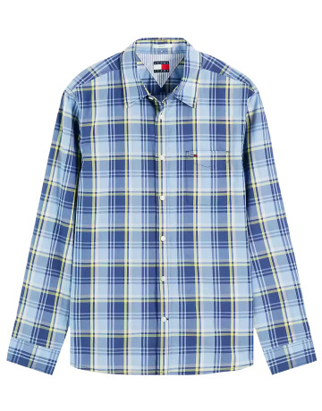 CAMISA HOMBRE  TOMMY HILFIGER TJM REG POPLIN PATTERN SHIRT