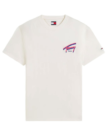 CAMISETA HOMBRE  TOMMY HILFIGER TJM REG SIGN BACKPRINT TEE EXT