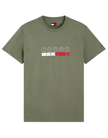 CAMISETA HOMBRE  TOMMY HILFIGER TJM SLIM DNA PLAY TEE EXT