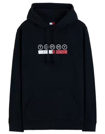 SUDADERA HOMBRE  TOMMY HILFIGER TJM REG DNA PLAY HOODIE